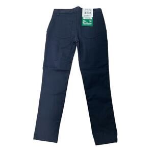 Classroom School Uniforms Girls Skinny Pants Size 7 Navy Adj Waist Stretch